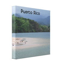 Puerto Rico Impresión En Lona Estirada