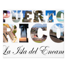 Puerto Rico La Isla Del Encanto Cojinete