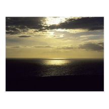 Puesta del sol (9) tarjetas postales