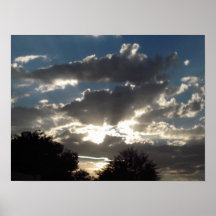 Puesta del sol de Arizona Posters