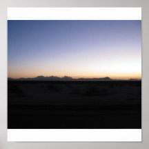 Puesta del sol de Arizona Posters