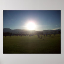 Puesta del sol de California Posters