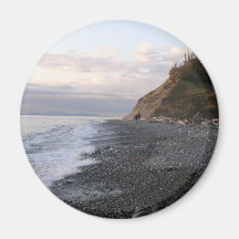 Puesta del sol de la isla de Whidbey Iman De Frigorífico