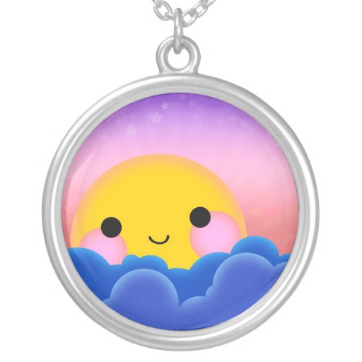 Puesta del sol de la salida del sol pendientes personalizados