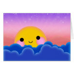 Puesta del sol de la salida del sol tarjetas
