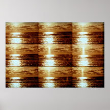 Puesta del sol de los amantes posters