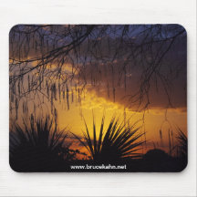 Puesta del sol de Loxahatchee Alfombrilla De Raton