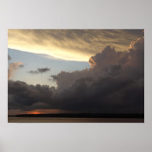 Puesta del sol del Amazonas Posters