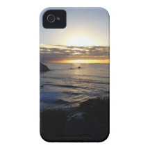 puesta del sol del CASO del iphone 4 Case-Mate iPhone 4 Carcasas