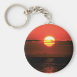 Puesta del sol del lago Erie, Upstate Nueva York,  Llavero Personalizado