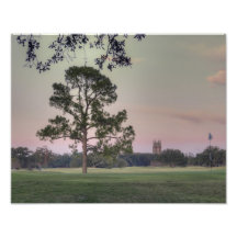 Puesta del sol del parque de Audubon Arte Fotográfico