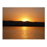 Puesta del sol en Arba Minch Tarjetas Postales