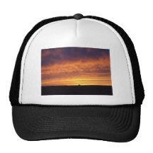 Puesta del sol gorro
