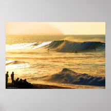 Puesta del sol Hawaii Posters