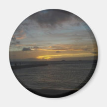 puesta del sol iman