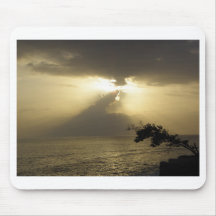 Puesta del sol jamaicana Mousepad Alfombrilla De Ratones