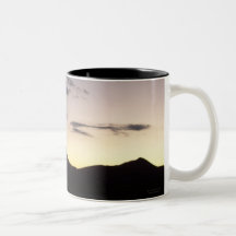 ¿Puesta del sol o salida del sol? Taza De Café