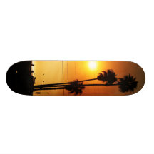 Puesta del sol patines 