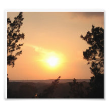 Puesta del sol arte fotográfico
