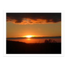 puesta del sol postales