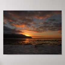 Puesta del sol posters