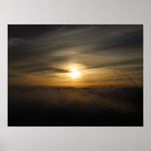 Puesta del sol poster