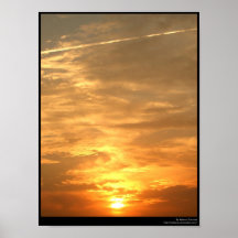 Puesta del sol posters
