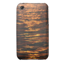 Puesta del sol sobre el agua - caso del iPhone 3g/ iPhone 3 Protector