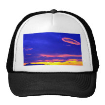Puesta del sol sobre las colinas de Sweetgrass, Mo Gorras