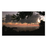 Puesta del sol sobre Manuel Antonio, Costa Rica Arte Con Fotos