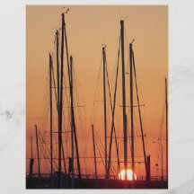 Puesta del sol tarjetas publicitarias