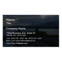 Puestas del sol de Irlanda Tarjeta De Visita