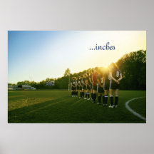 … pulgadas posters