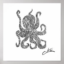 Pulpo de Chu Poster