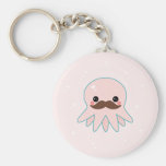 Pulpo del bigote de Kawaii Llavero
