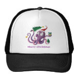 Pulpo del navidad gorras de camionero