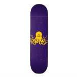 Pulpo/smiley amarillo de Kraken patineta