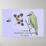 Pulsación de corriente que oculta de avispa posters