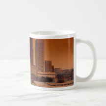 Pulso de la ciudad, Atlanta, Georgia, los E.E.U.U. Taza De Café