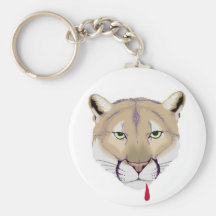¿Puma hacia fuera para el almuerzo? Llaveros