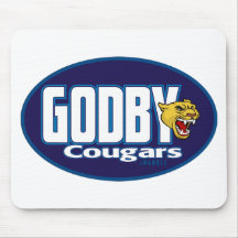 PUMAS DE LA HIGH SCHOOL SECUNDARIA DE GODBY TAPETE DE RATON