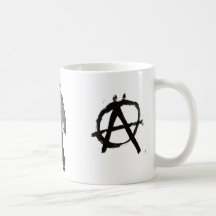 Punk de la anarquía taza de café