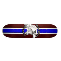 Punk patriótico patineta personalizada