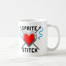 Puntada del Sprite la taza