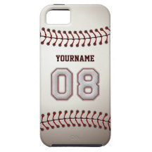 Puntadas frescas del béisbol - número de encargo 0 iPhone 5 cobertura