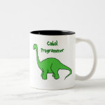 PUNTO DE EBULLICIÓN taza del dinosaurio del progra