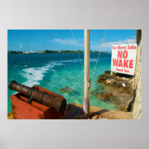 Punto del arma, Eleuthera del norte Bahamas Posters