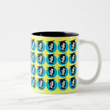 Punto graduado del varón taza