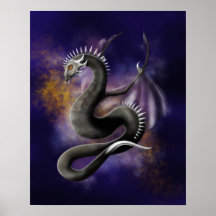Punto - poster del dragón