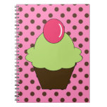 Puntos del KRW y cuaderno rosados de Greenupcake